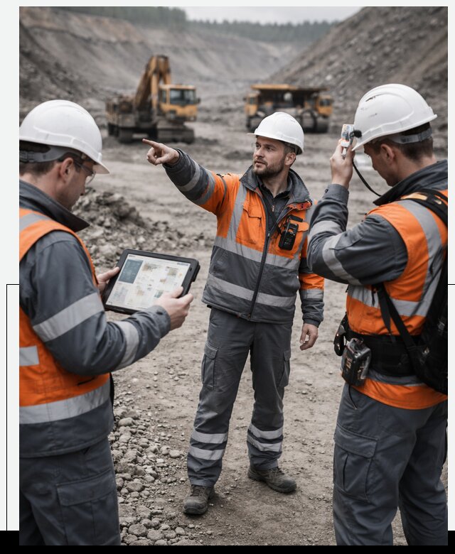 Система контроля персонала для горнодобывающей отрасли в Белгороде