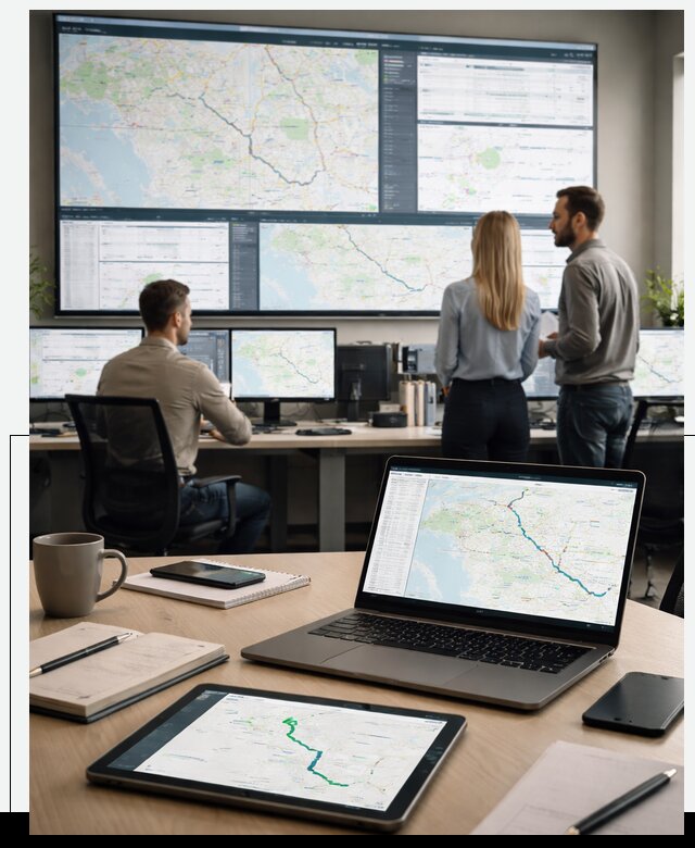 Трекинг грузов и Fleet Management, мониторинг автопарка в Белгороде