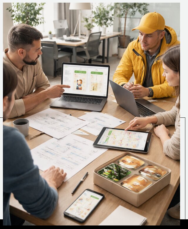 Разработка агрегатора доставки еды в Белгороде от 15581 р., АвикейБлг