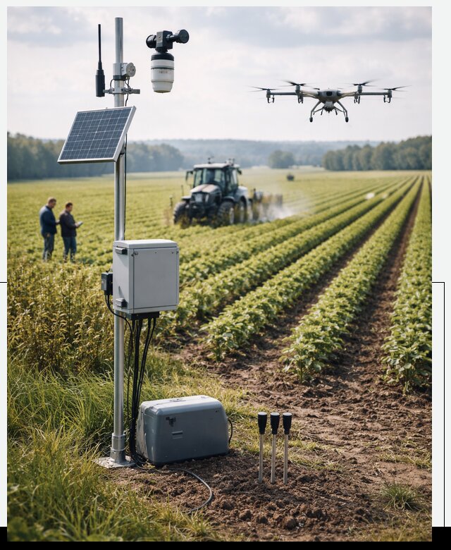 Разработка IoT мониторинга полей в Белгороде от 8829 р. | АвикейБлг